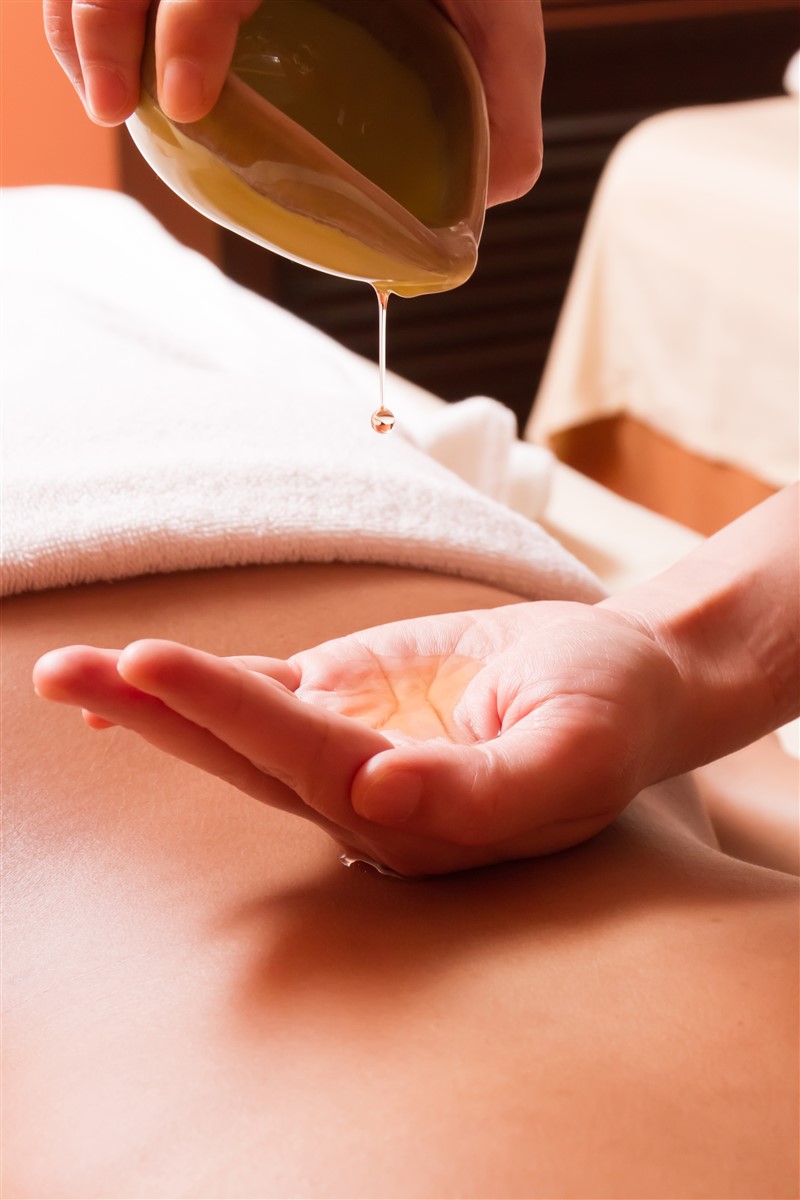 huiles de massage faites maison