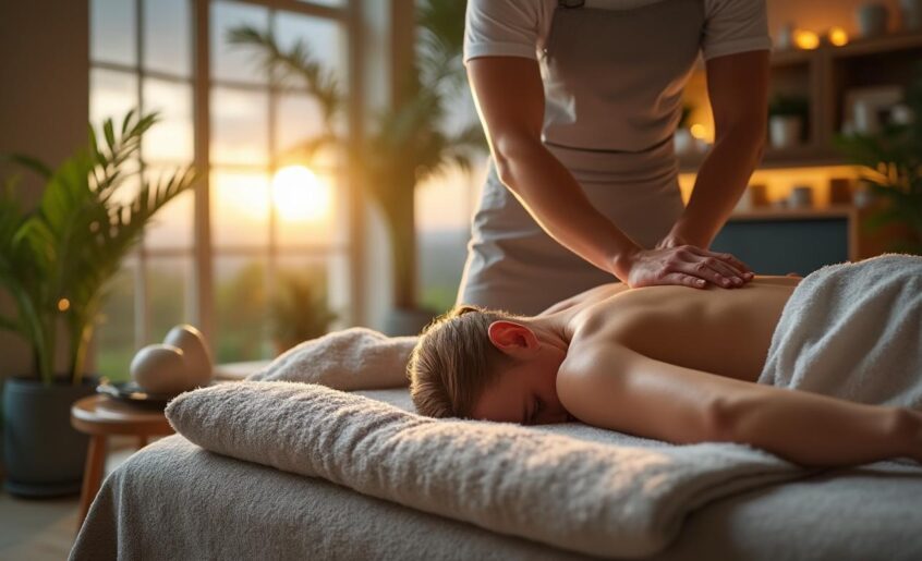 offrez-vous une expérience de détente inégalée à l'atelier du massage à rennes grâce à notre massage suédois, idéal pour relâcher les tensions et retrouver bien-être et sérénité.