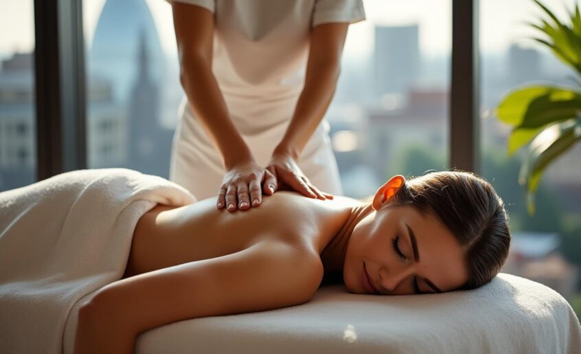 découvrez un spa urbain offrant des massages relaxants pour une expérience sensorielle unique en plein cœur de la ville. offrez-vous un moment de détente et de bien-être absolu.