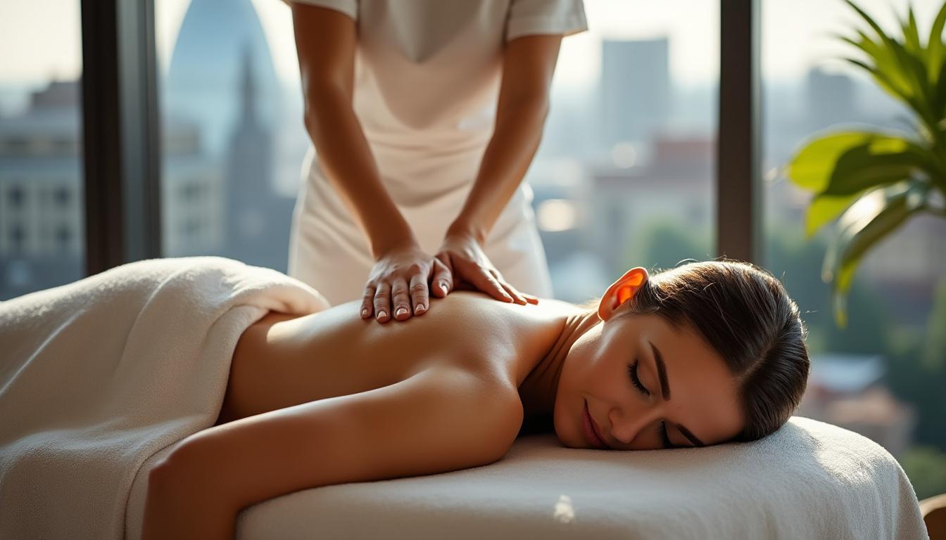 découvrez un spa urbain offrant des massages relaxants pour une expérience sensorielle unique en plein cœur de la ville. offrez-vous un moment de détente et de bien-être absolu.