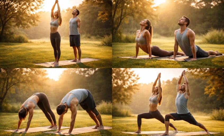 découvrez surya namaskar, une pratique de yoga essentielle pour renforcer votre corps et améliorer votre flexibilité. suivez notre guide complet pour maîtriser cette séquence revitalisante.